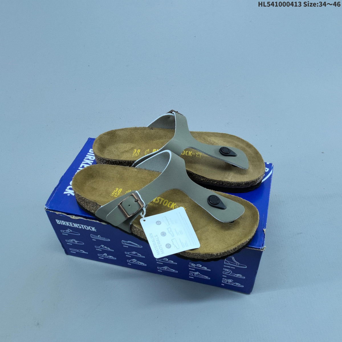 Gizeh Thong Sandals with Adjustable Buckle by Birkenstock - product image from the listing.