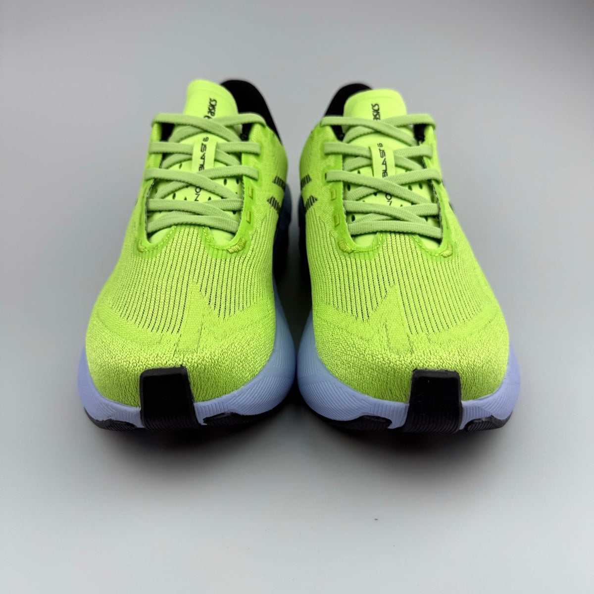 Volt and Blue Nike Alphafly 3 Running Shoes - product image from the listing.
