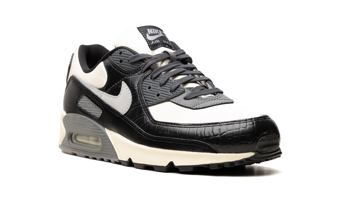 "Croc - Coconut Milk / Black" Nike Air Max 90 IO4468 100 - product image from the listing.