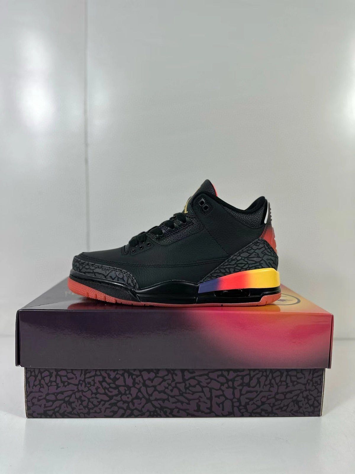 Air Jordan 3 Rio Sneakers Black FN0344-001 - product image from the listing.