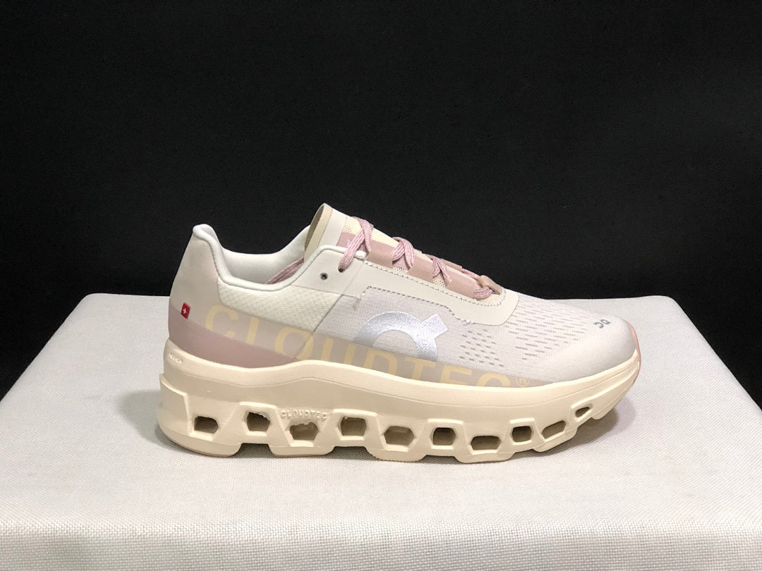 On Cloudsurfer Moonlight Running Shoes in Pink - product image from the listing.