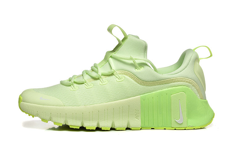 Lime Green Nike Free Metcon 5 Training Shoes - product image from the listing.
