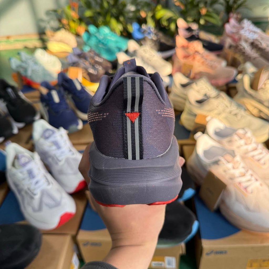 ASICS NOVABLAST 5 L.E. Running Shoes, in Gray Purple - product image from the listing.