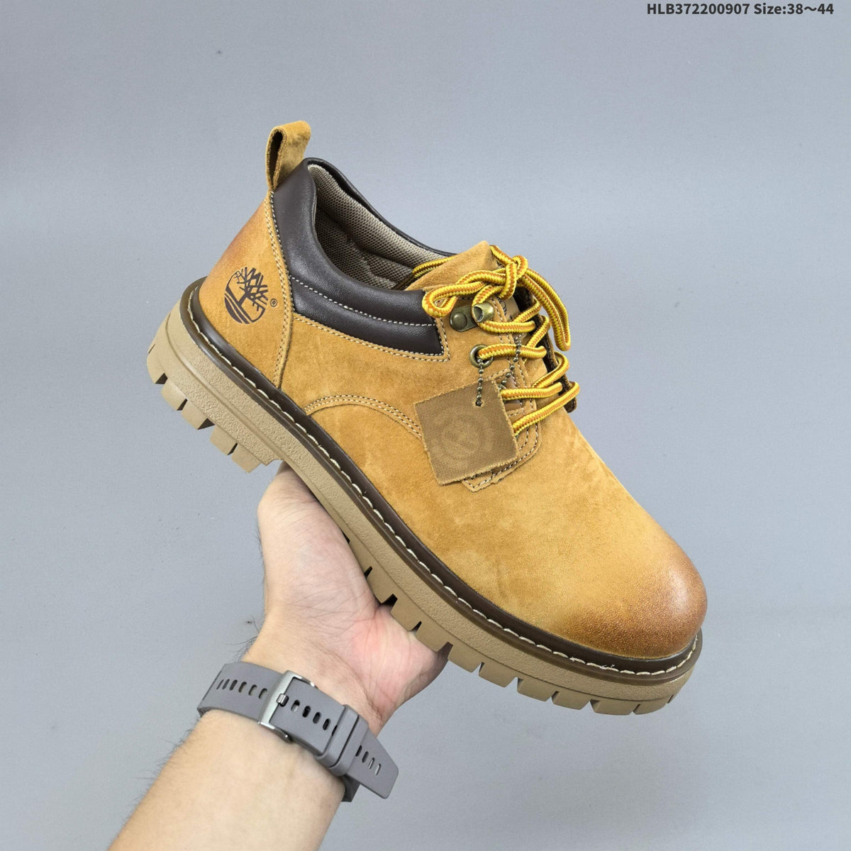 Timberland Low-Cut Lace-Up Shoes in Wheat - product image from the listing.