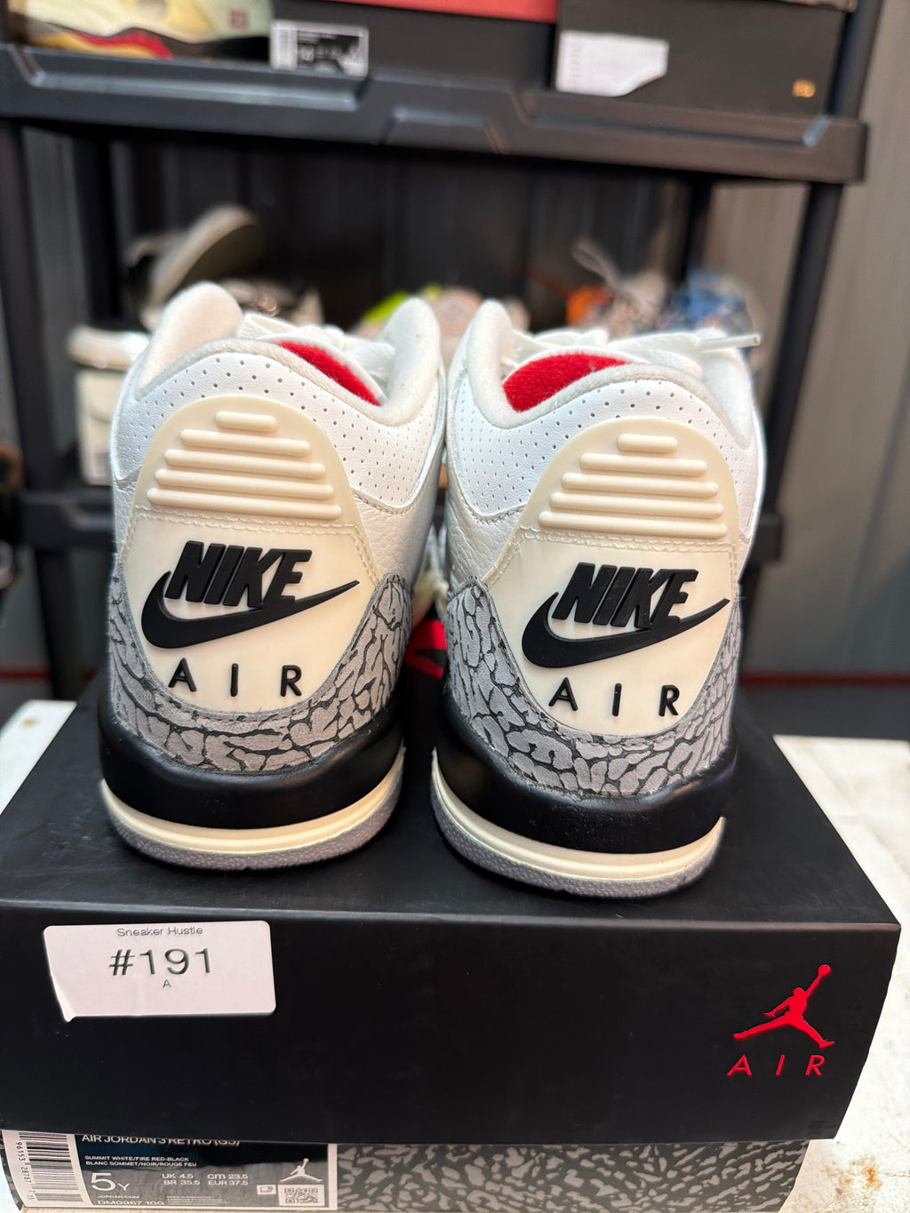 Reimagined - Jordan 3 - product photo shown in the listing for this item.