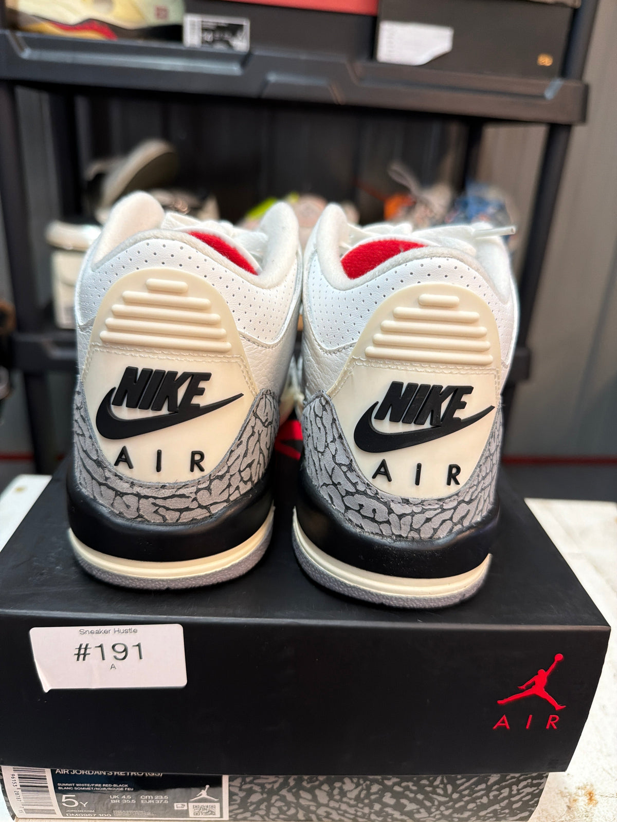 Reimagined - Jordan 3 - product photo shown in the listing for this item.