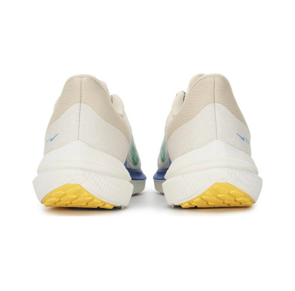 Nike Air Winflo 9 Running Shoes in White Green Blue DV8997-100 - product image from the listing.