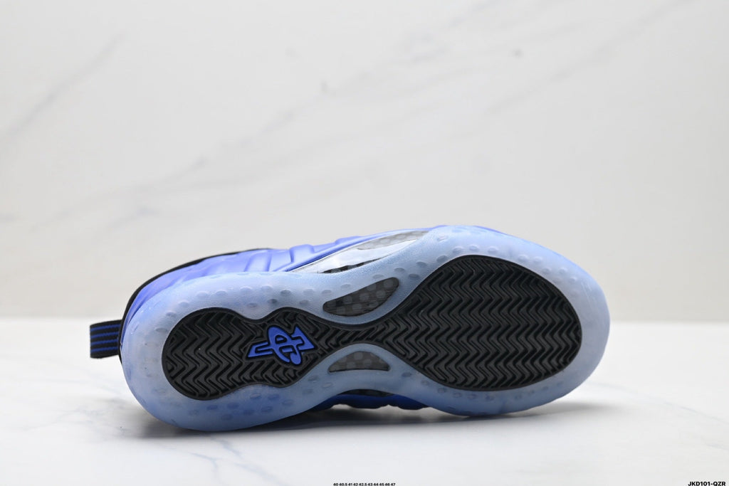 Nike Air Foamposite One Penny Hardaway Sneakers in Black Blue - product image from the listing.