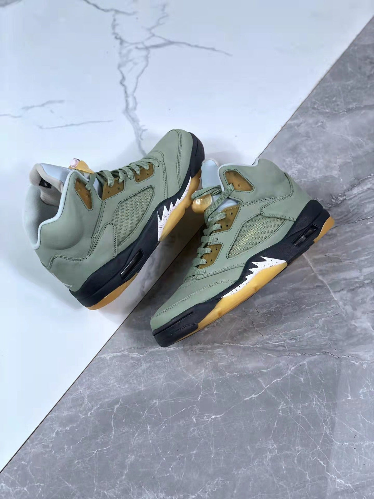 Jade Horizon Sneakers - Air Jordan 5 DC7501-300 - product image from the listing.