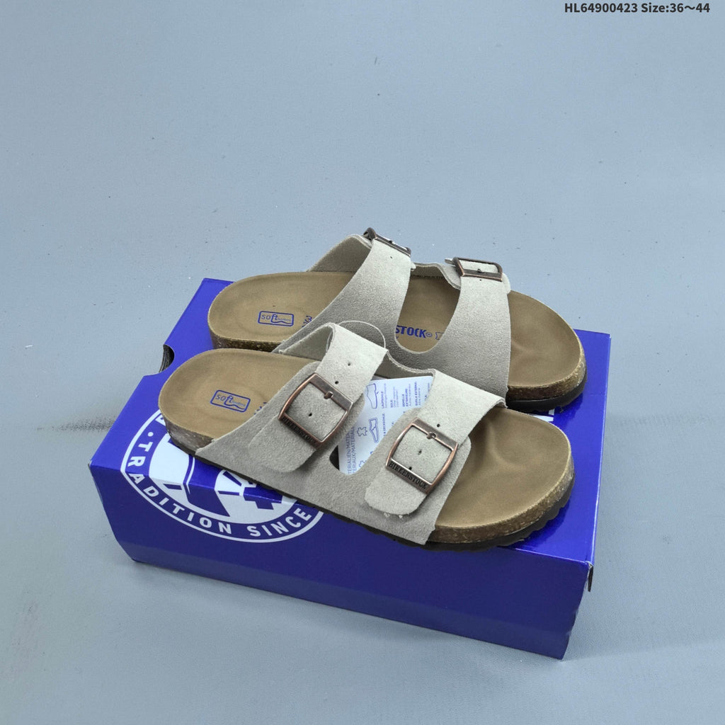 Two-Strap Slide Sandals by Birkenstock - product image from the listing.