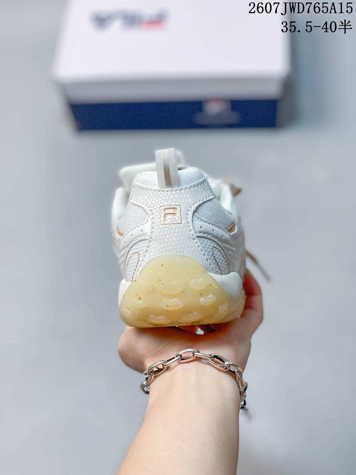 Women's FILA Pebble White Gold Sneakers 711650UTU - product image from the listing.
