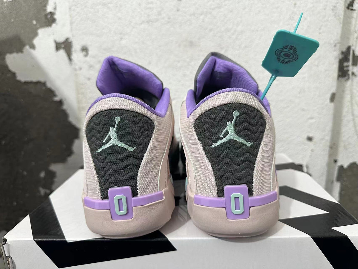 Pink and Purple Jordan Luka 2 Basketball Shoes - product image from the listing.