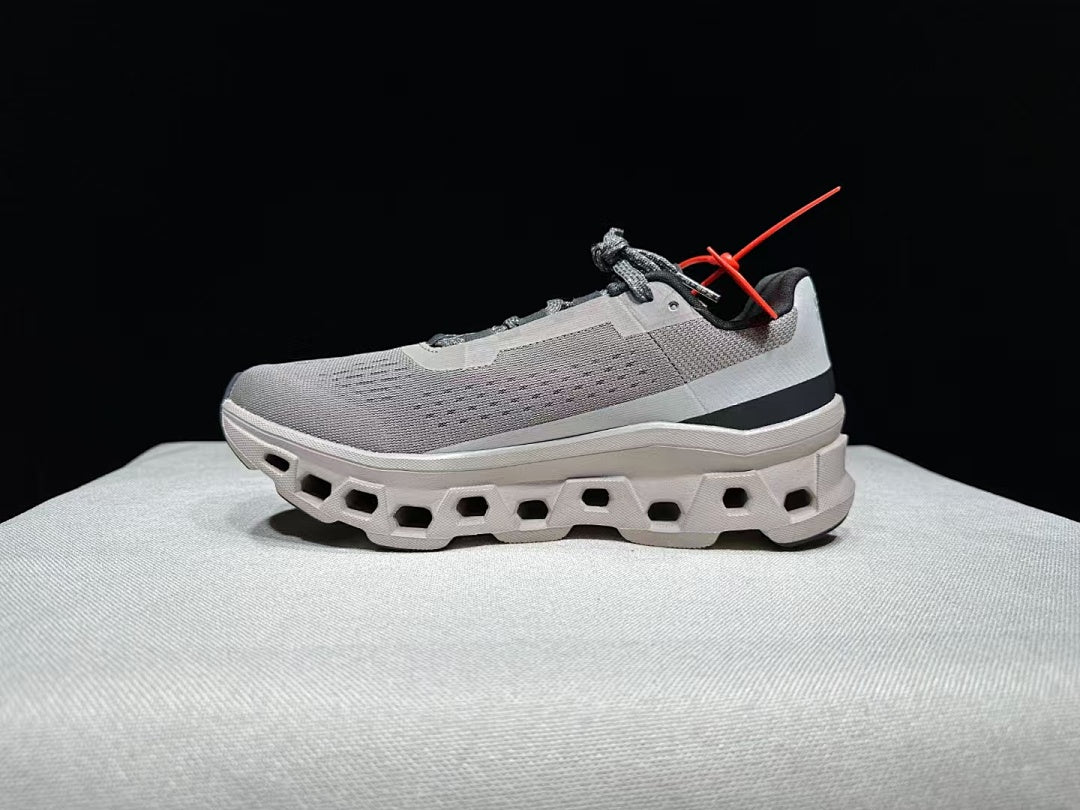 On Cloudmonster Trainers in Cinder Fog - product image from the listing.