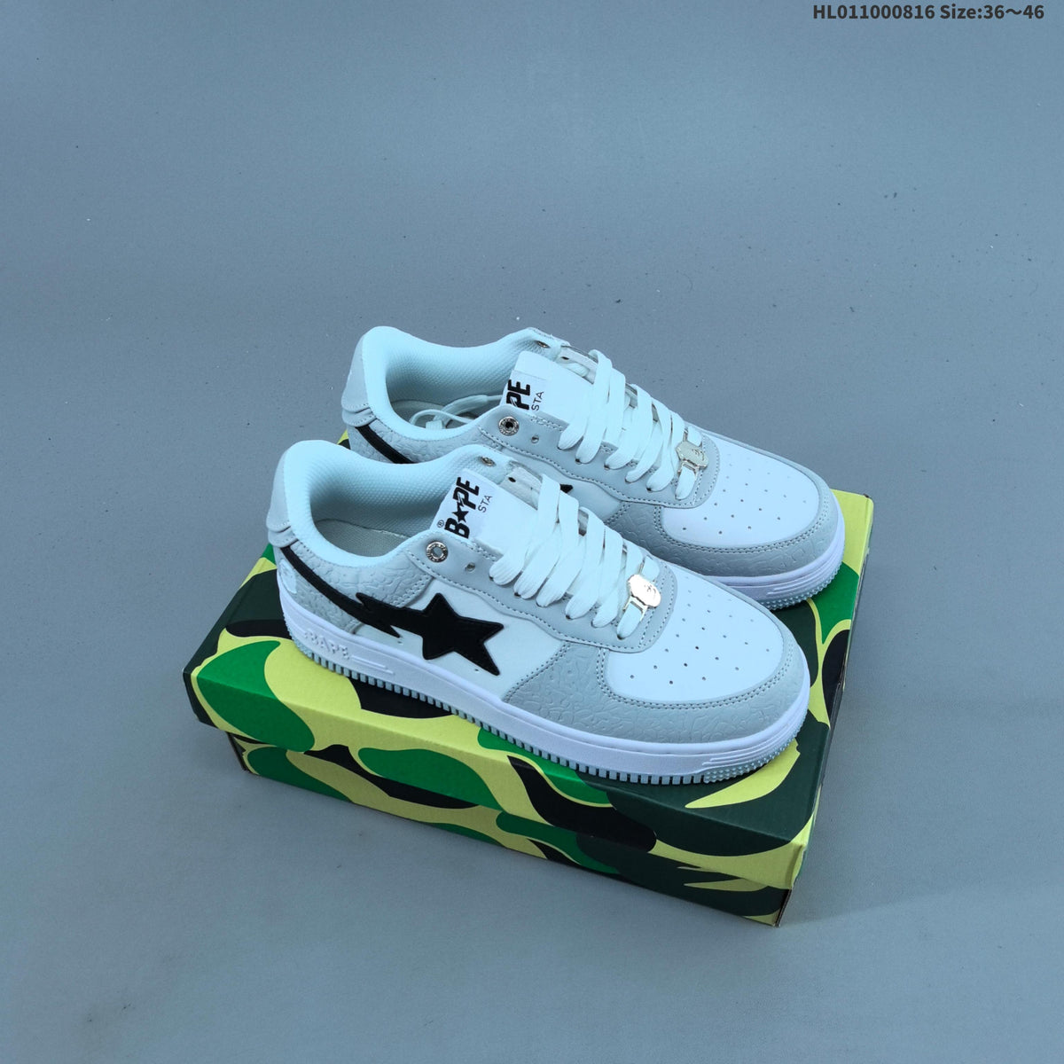A Bathing Ape BAPE STA Low-Cut Sneakers - product image from the listing.