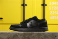 Air Jordan 1 Low Black 553558-025 - product image from the listing.