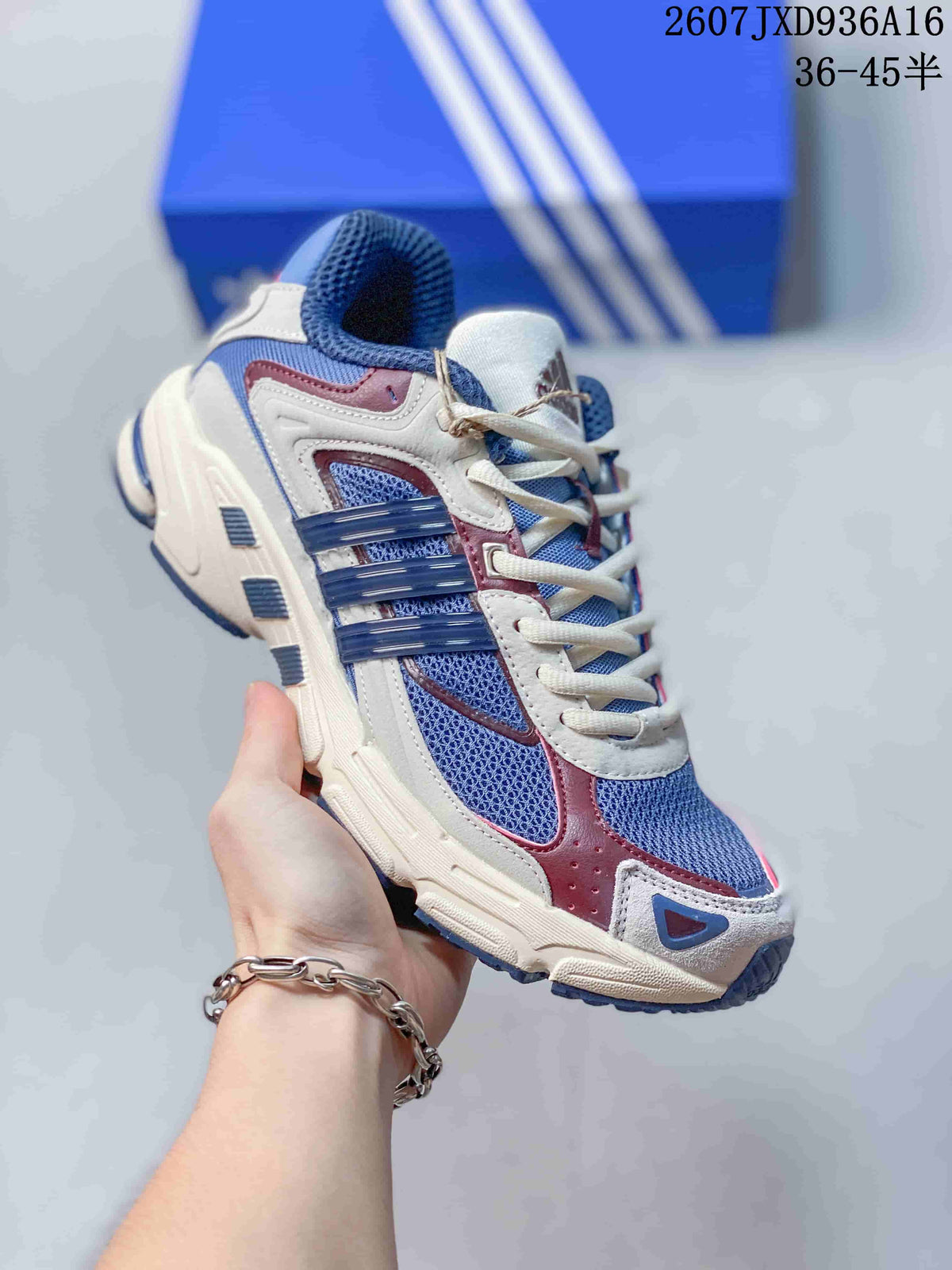 adidas Response CL Bad Bunny Sneakers in Blue Cream Burgundy - product image from the listing.