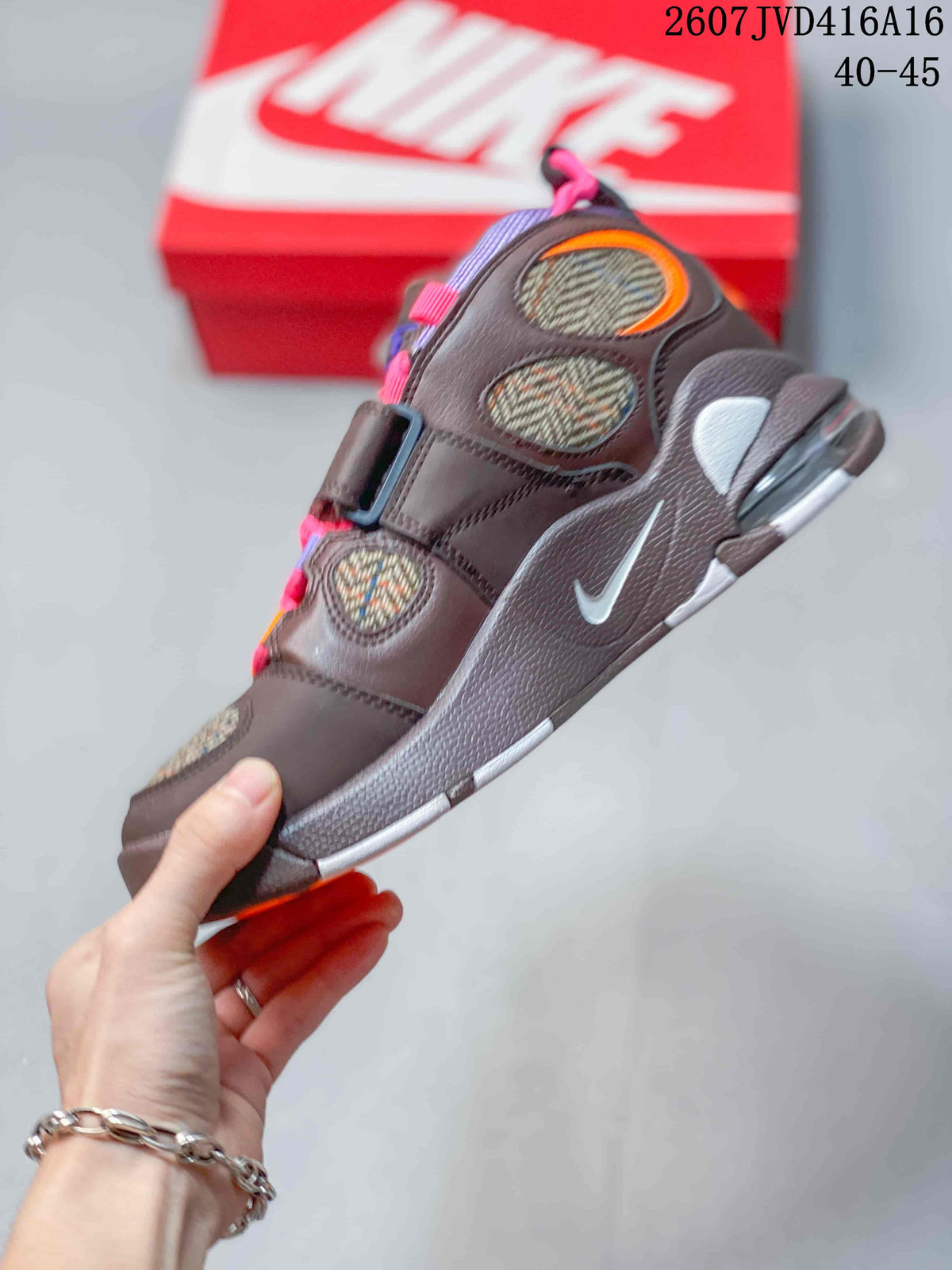 Nike Air Cushioned Sneakers in Brown Pink 2607JVD416A16 - product image from the listing.