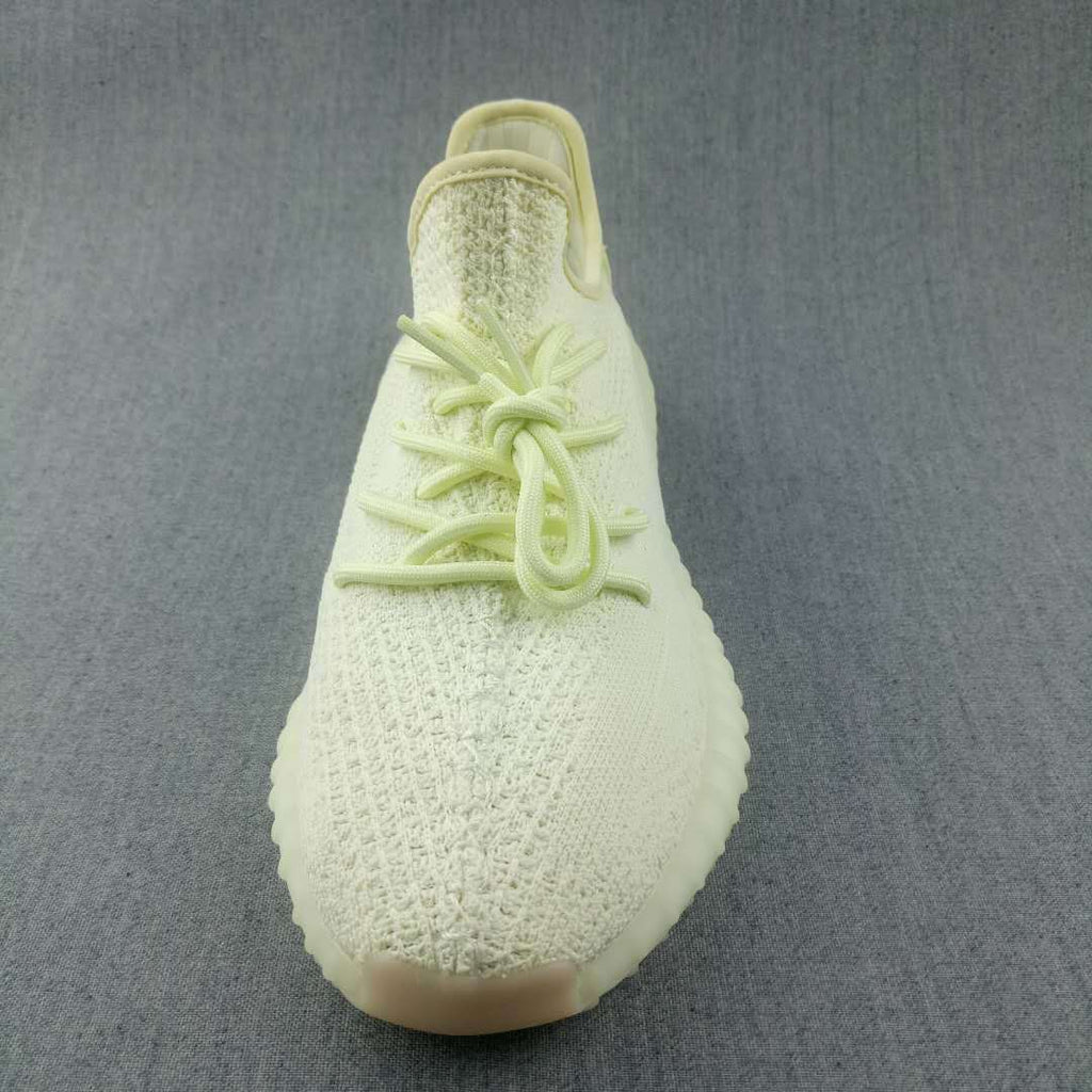 Yeezy 350 V2 Butter Trainers - product image from the listing.