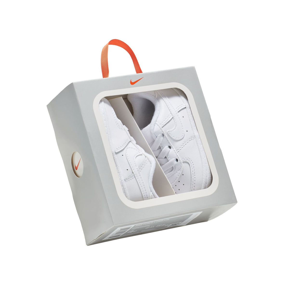 Force 1 Crib (Cb) White/White-White by Nike - product image from the listing.