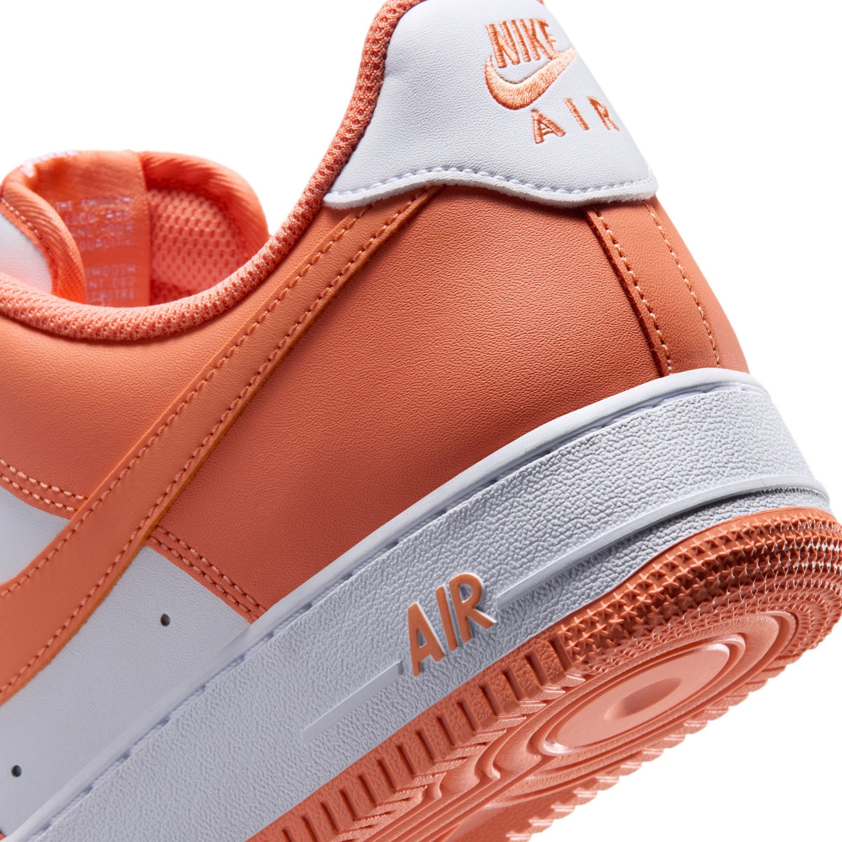 Men's Nike Air Force 1 '07 "Orange Frost" - - product image from the listing.