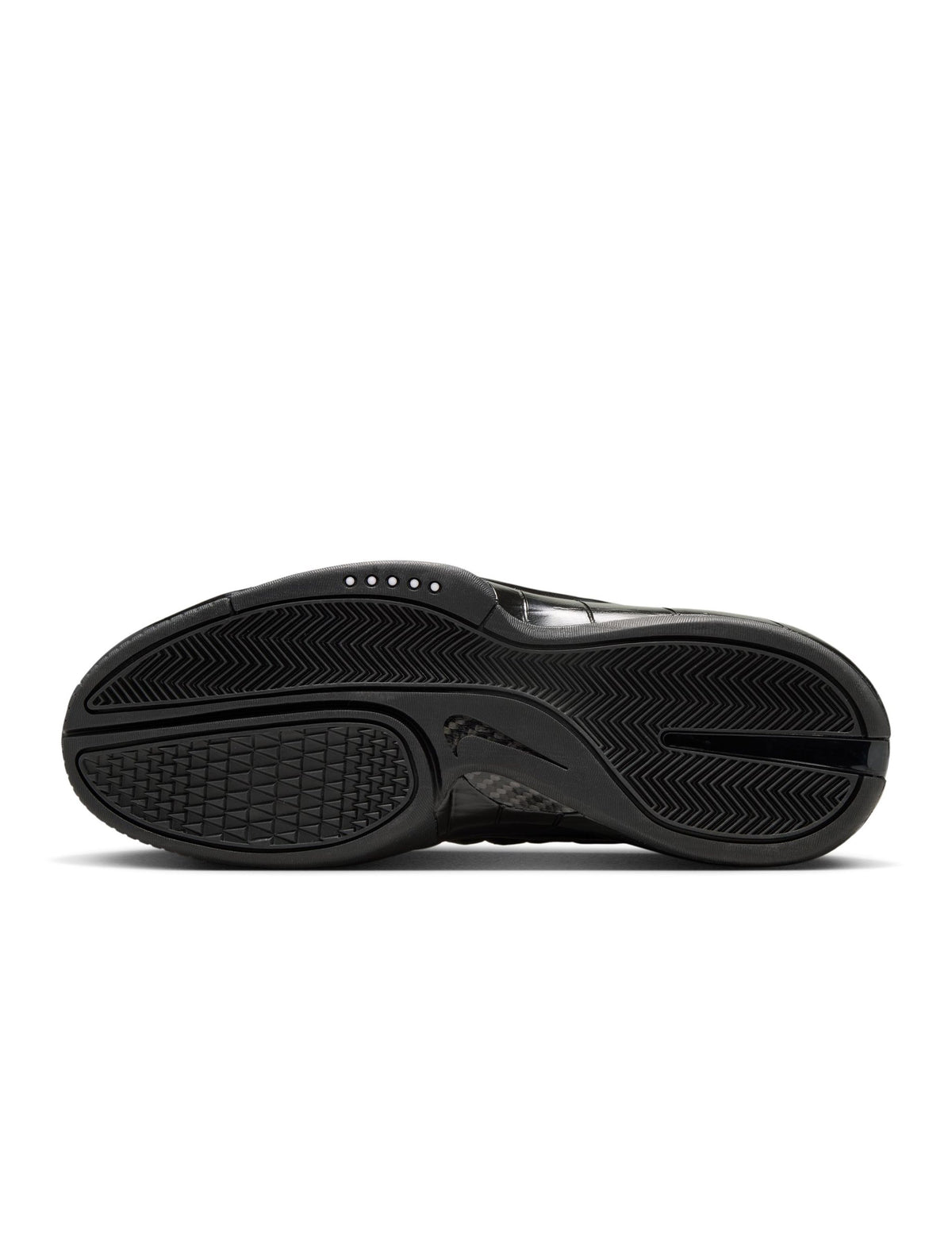 Men's Nike Air Zoom Huarache 2K4 OT Basketball Shoes "Black" - product image from the listing.