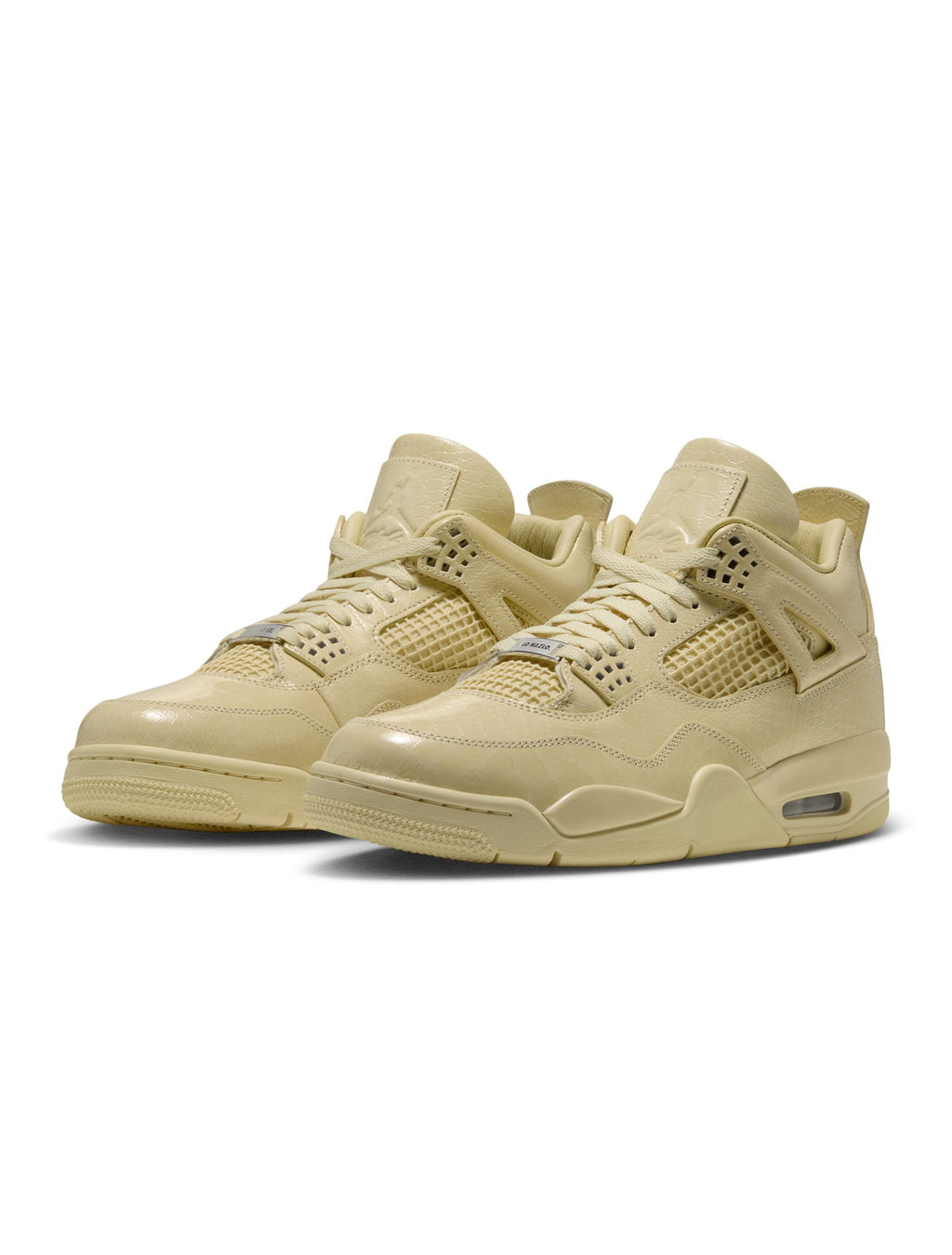 Men's Air Jordan 4 Retro x J Balvin "Amazonas / Lemonade" - - product image from the listing.