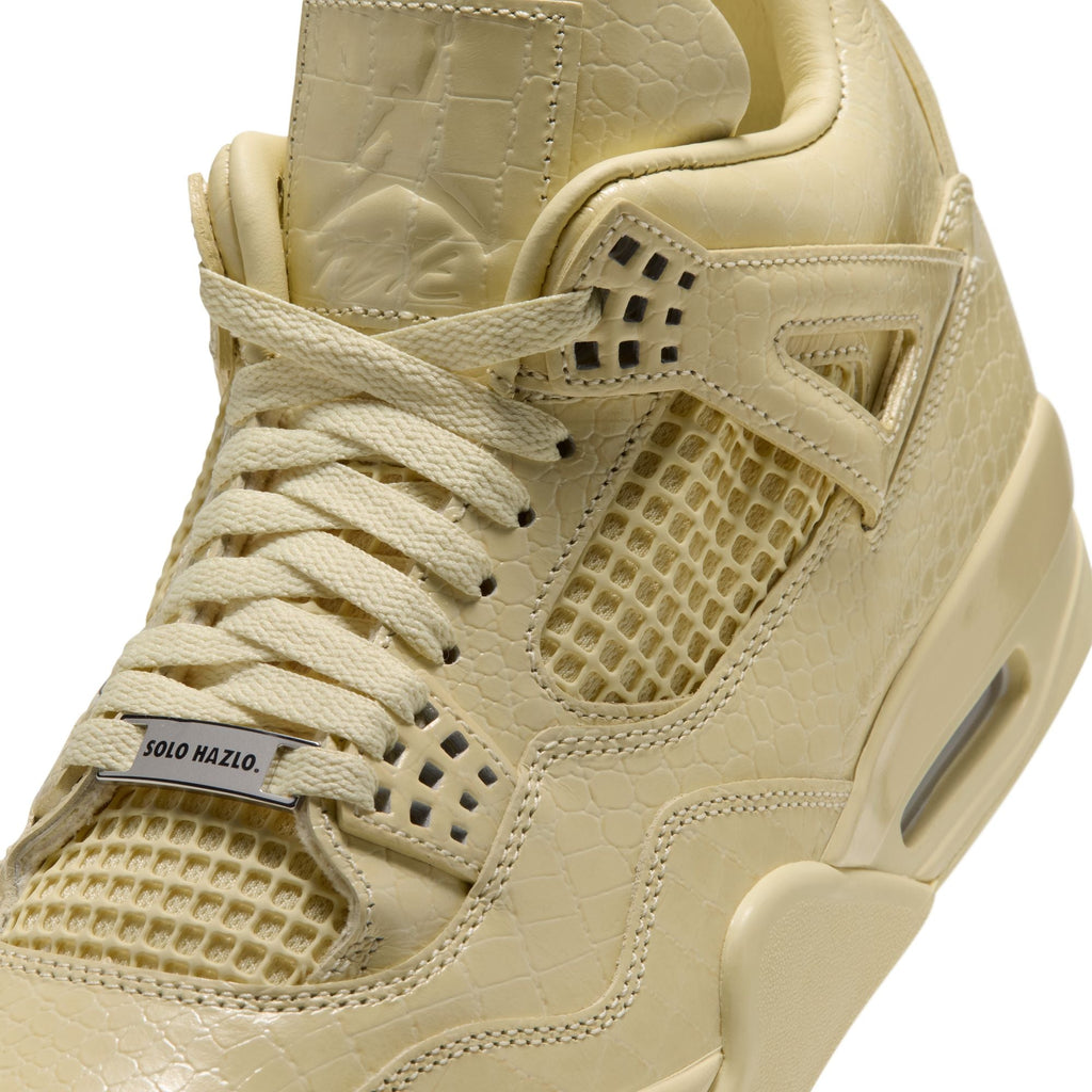 Men's Air Jordan 4 Retro x J Balvin "Amazonas / Lemonade" - - product image from the listing.