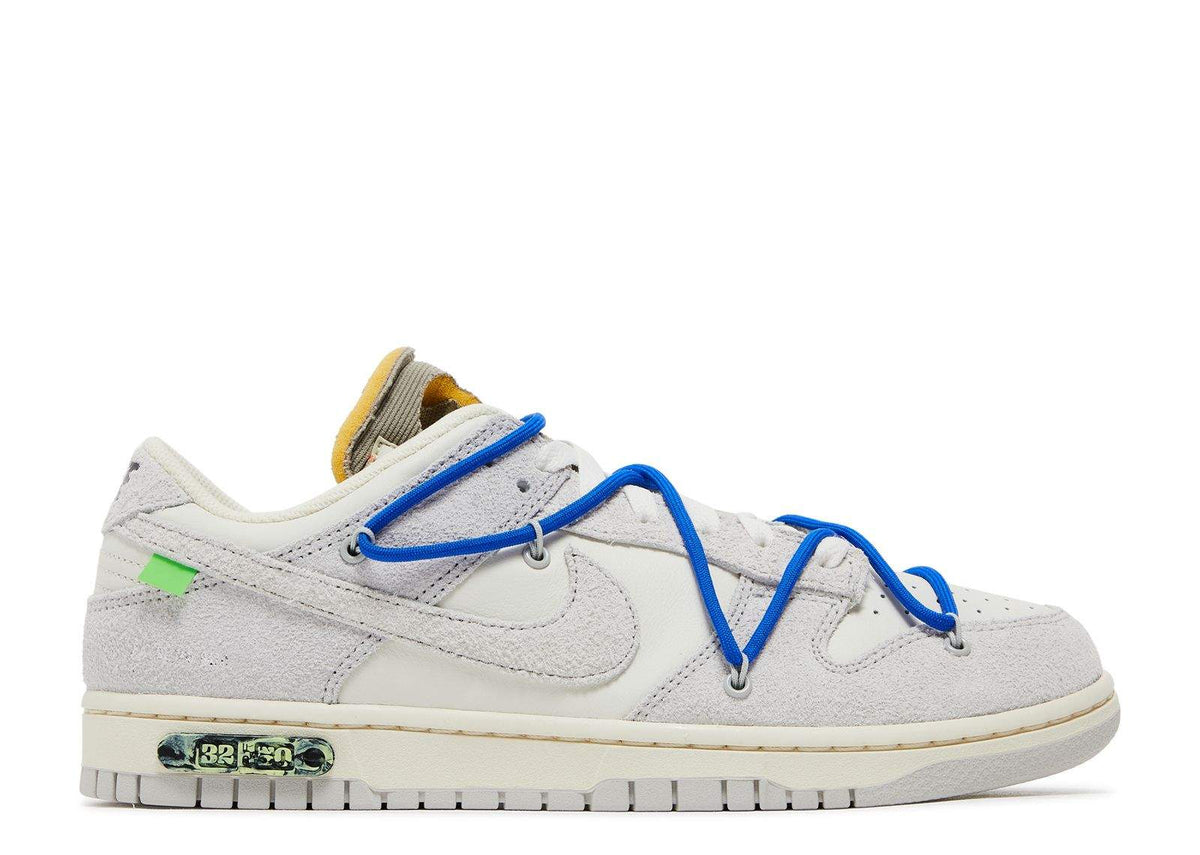 Nike Off-White x Dunk Low 'Lot 32 of 50' Footwear - product image from the listing.