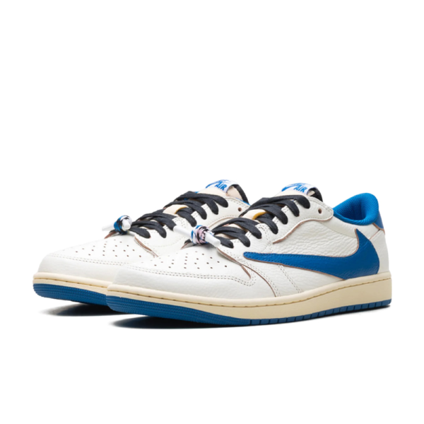 "Travis Scott - Fragment - Sail" Air Jordan 1 Low - product image from the listing.