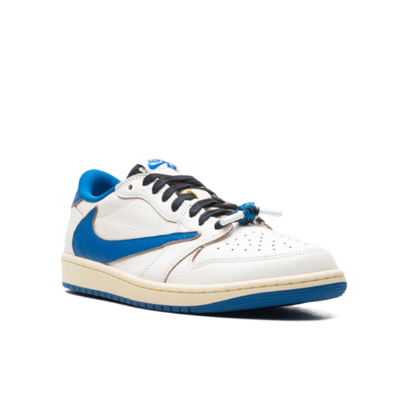 "Travis Scott - Fragment - Sail" Air Jordan 1 Low - product image from the listing.