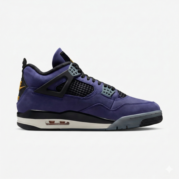 "Lakers" Air Jordan 4 - product photo shown in the listing for this item.