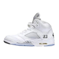 "White Metallic (2026)" Air Jordan 5 - product image from the listing.