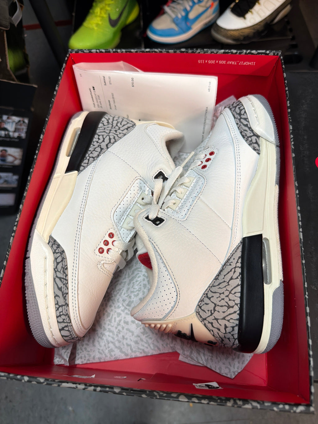 Reimagined - Jordan 3 - product photo shown in the listing for this item.