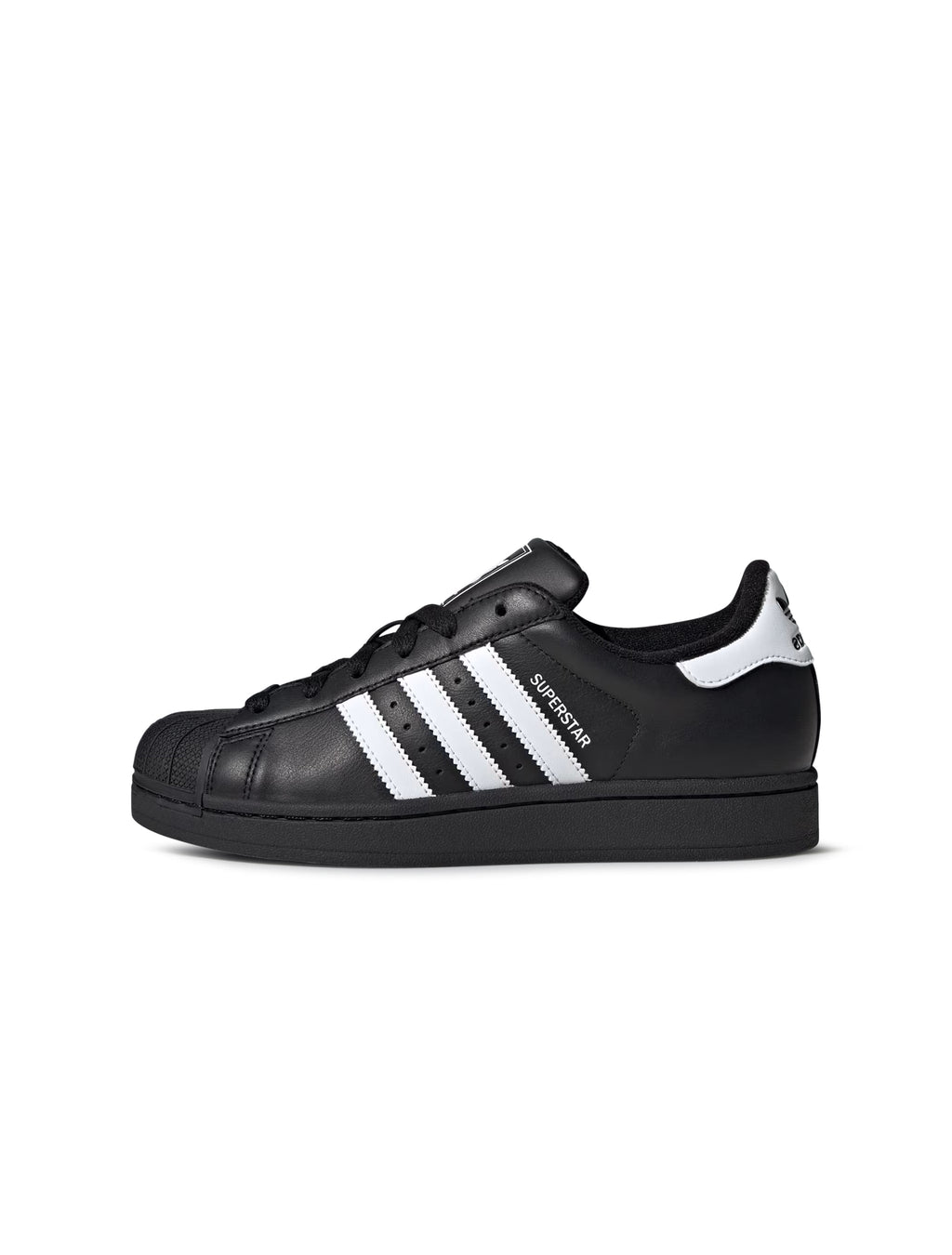 Women's Adidas Superstar II - Black/White - product image from the listing.