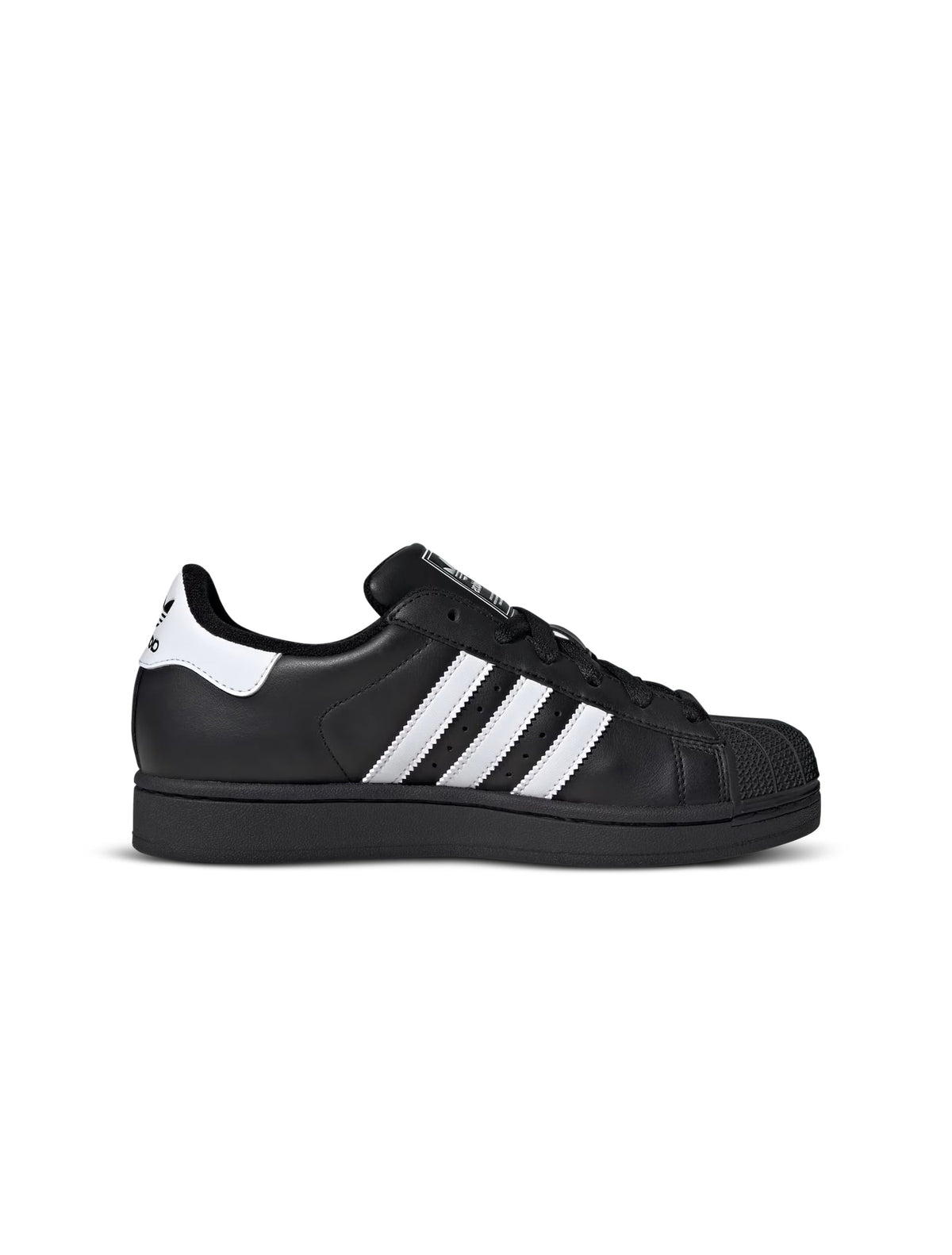 Women's Adidas Superstar II - Black/White - product image from the listing.