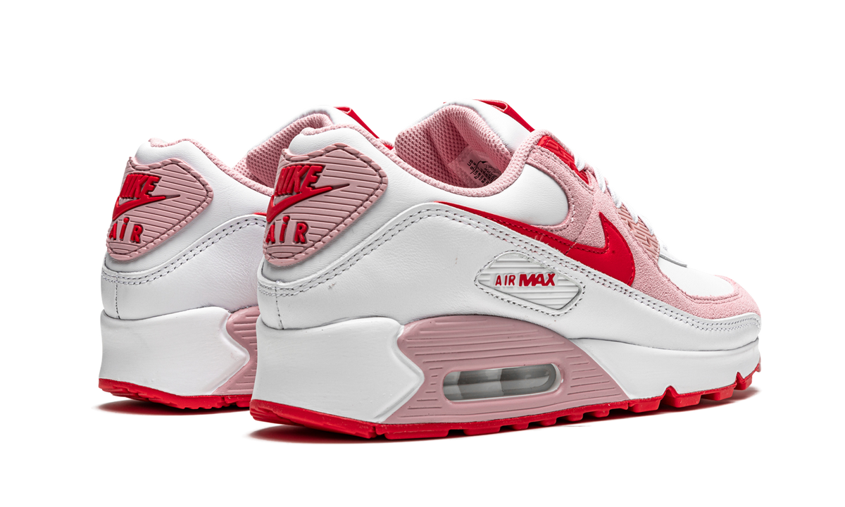 Women's AIR MAX 90 "Valentines Day 2021" DD8029 100 - product image from the listing.
