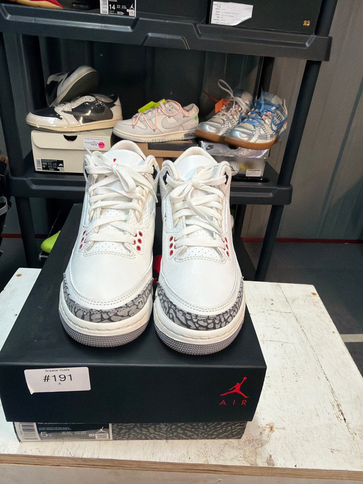 Reimagined - Jordan 3 - product photo shown in the listing for this item.