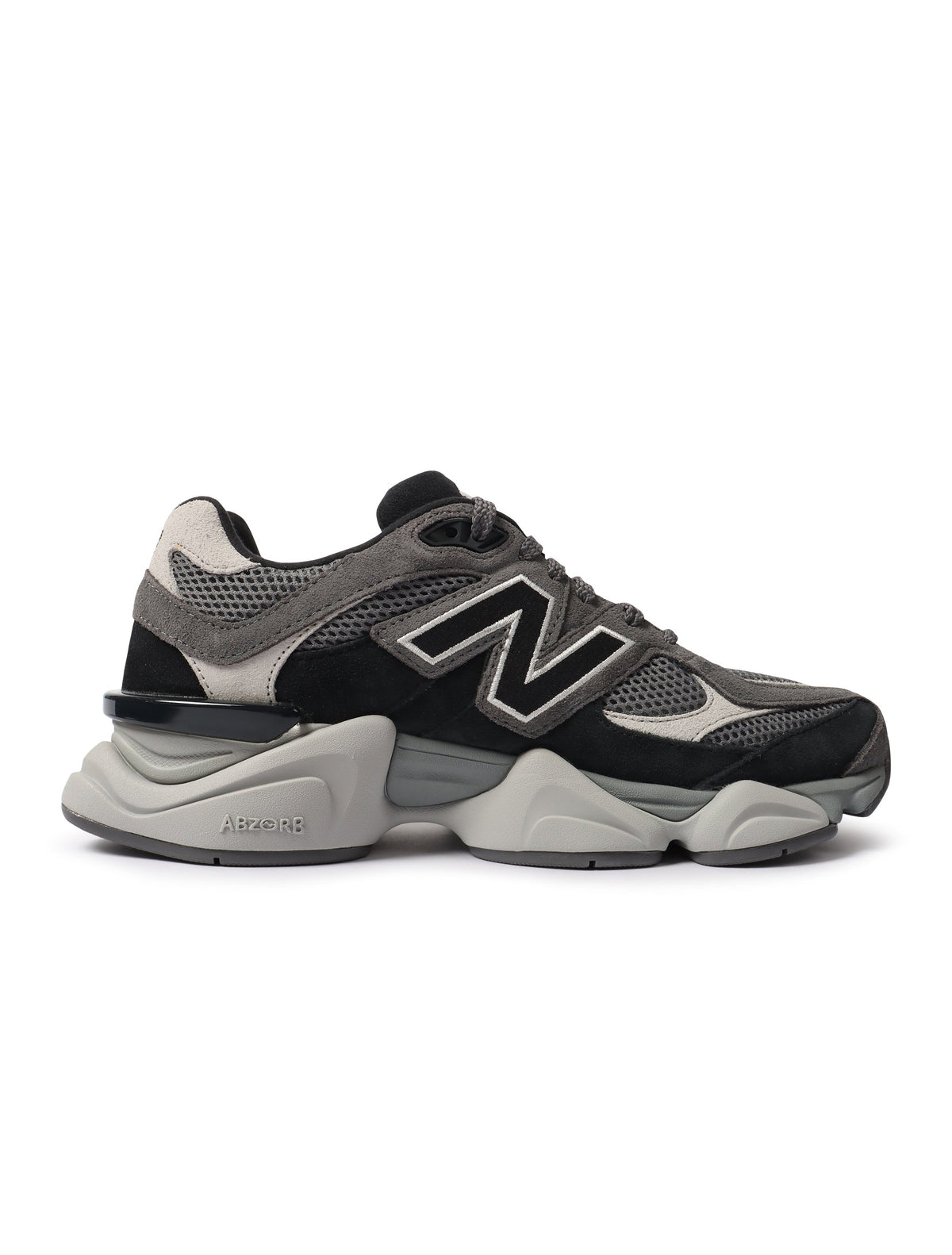 Men's New Balance 9060 "Black/Grey" - - product image from the listing.