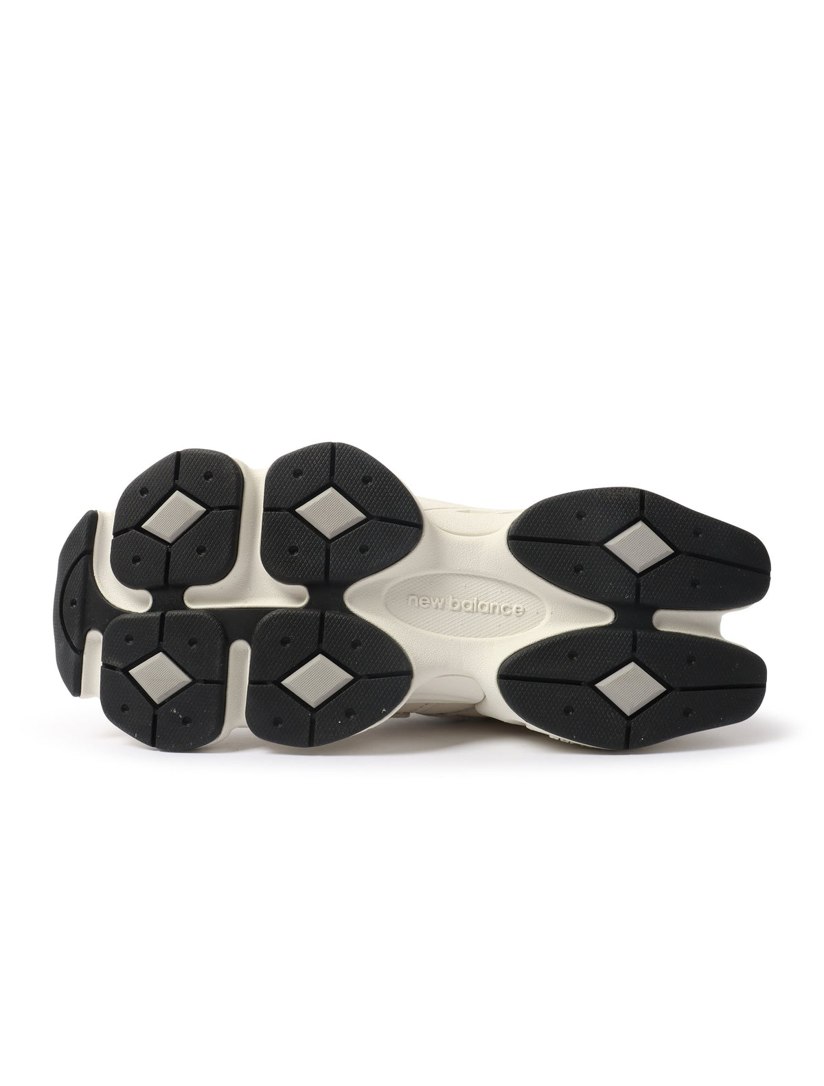 Men's New Balance 9060 Lifestyle Shoes - White/Grey - product image from the listing.