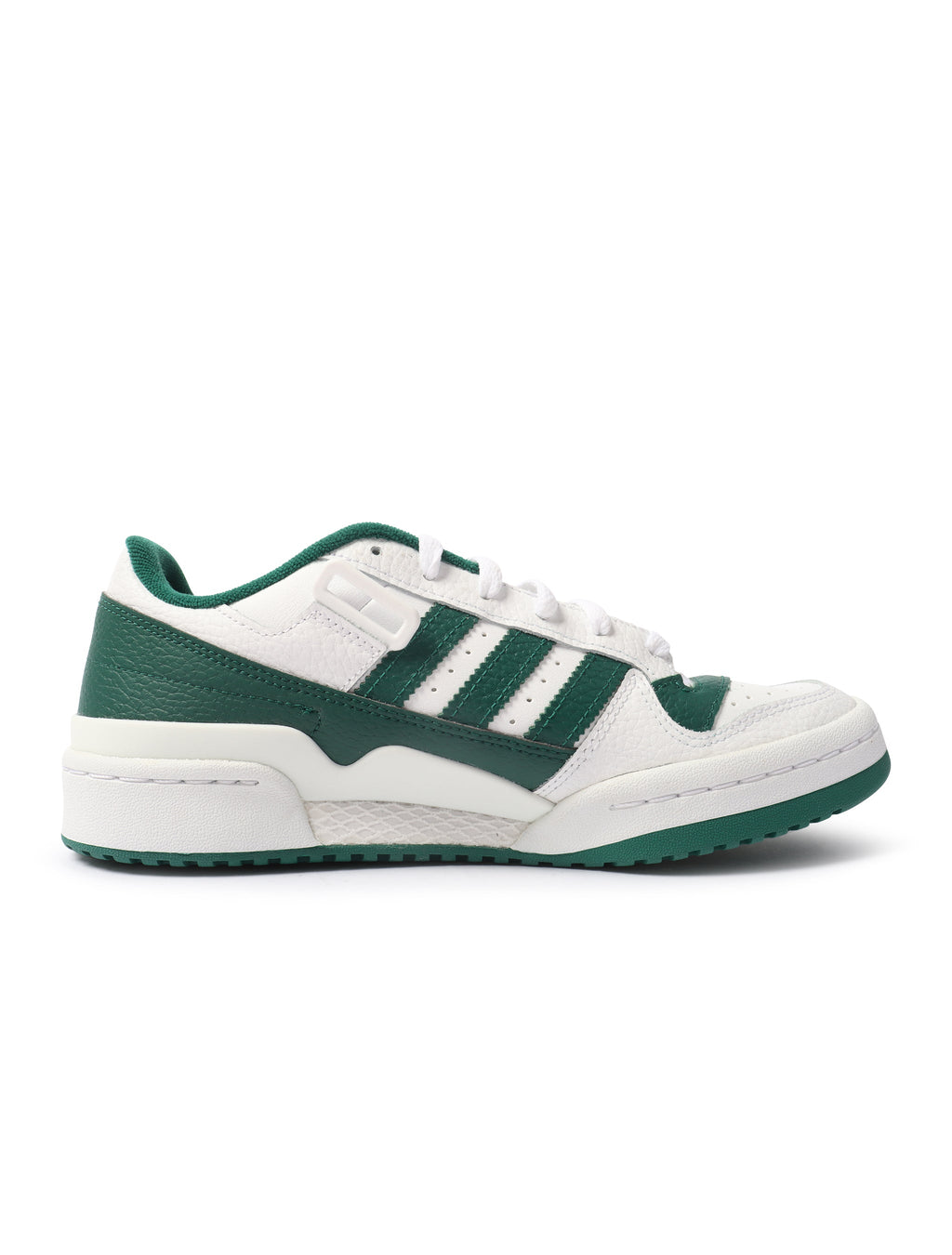 Men's Adidas Forum 84 Low - White/Green - product image from the listing.