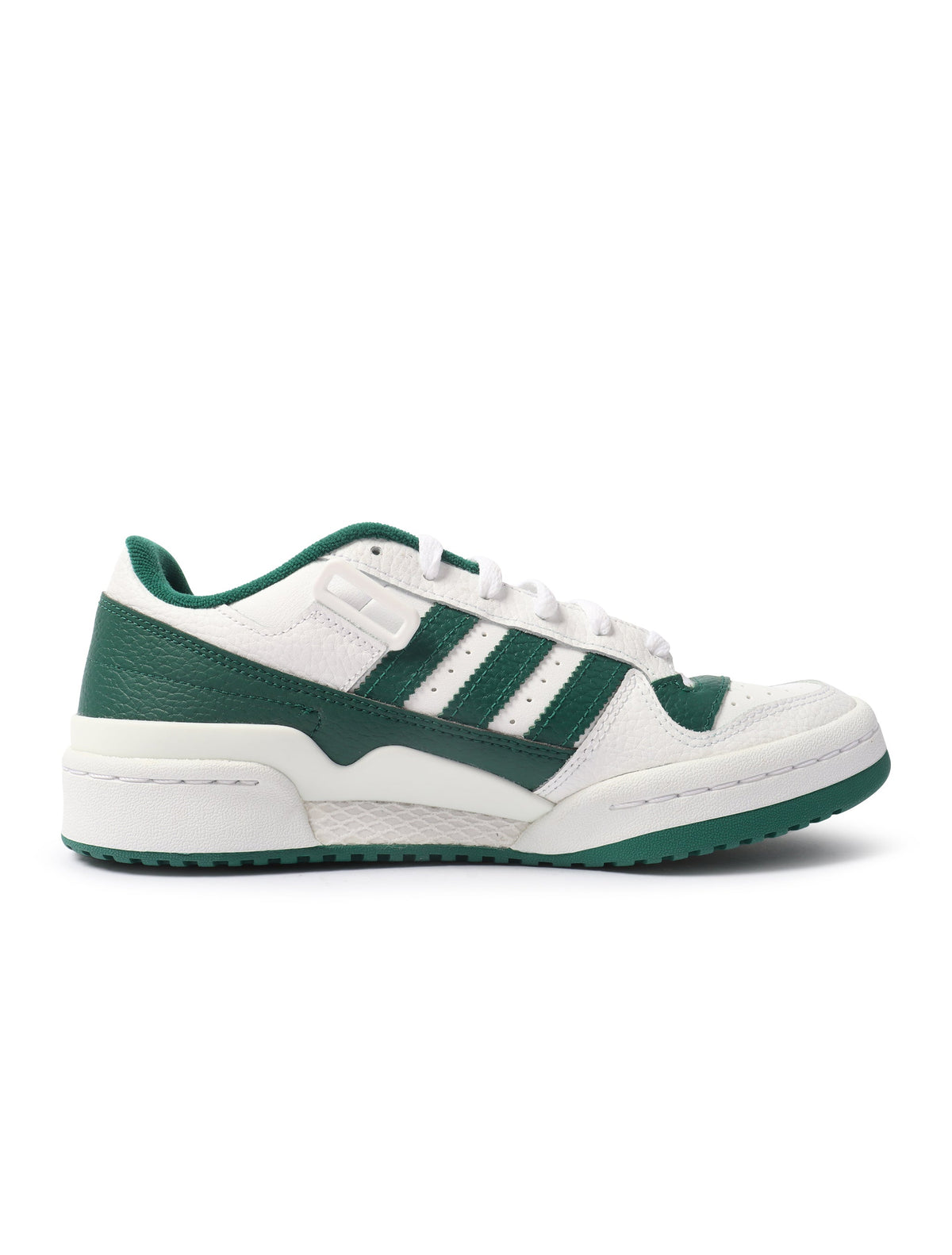 Men's Adidas Forum 84 Low - White/Green - product image from the listing.