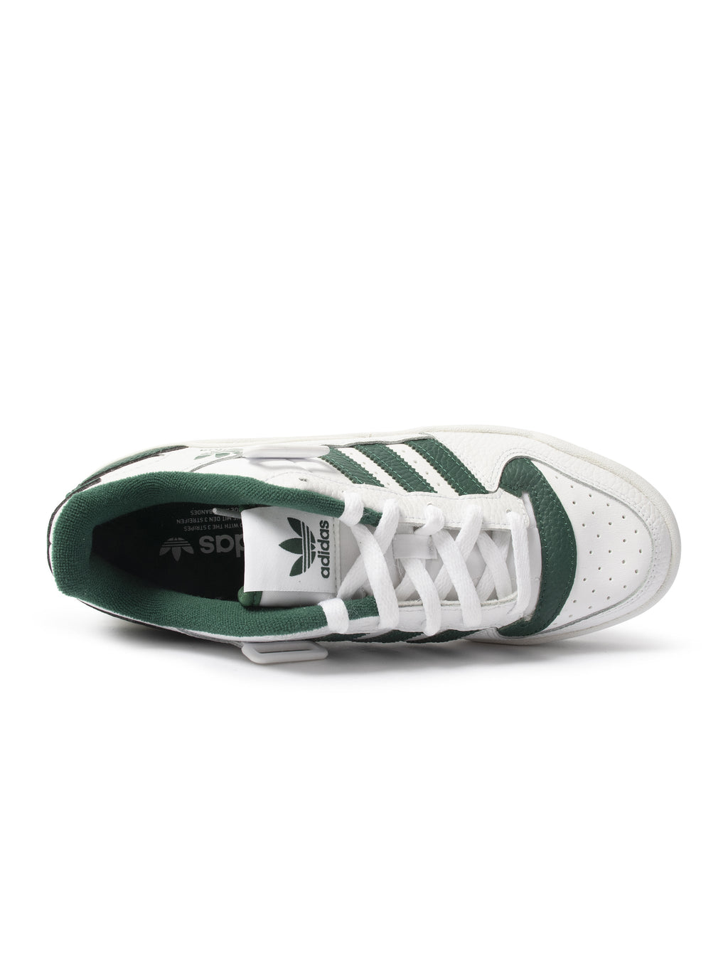Men's Adidas Forum 84 Low - White/Green - product image from the listing.