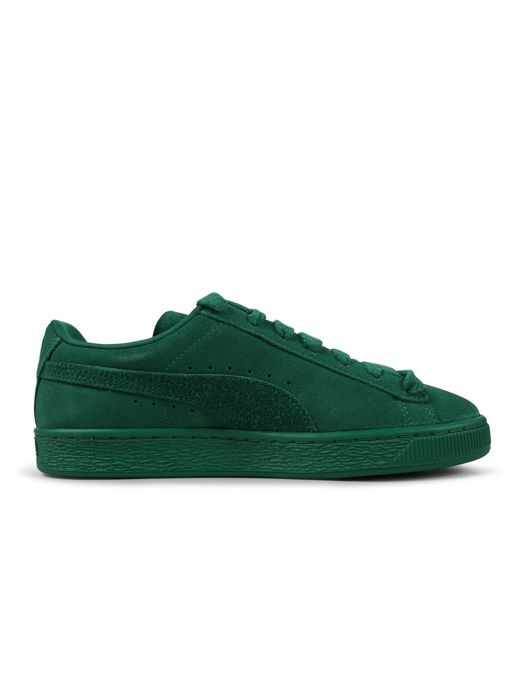 Puma Suede Love Marathon in Green - product image from the listing.