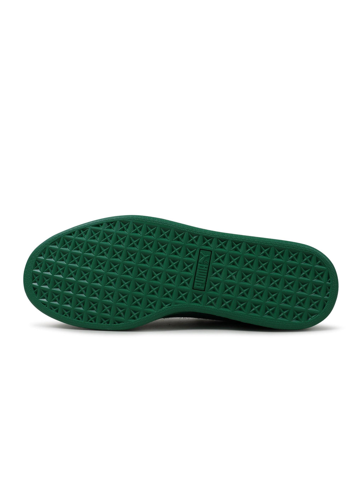 Puma Suede Love Marathon in Green - product image from the listing.