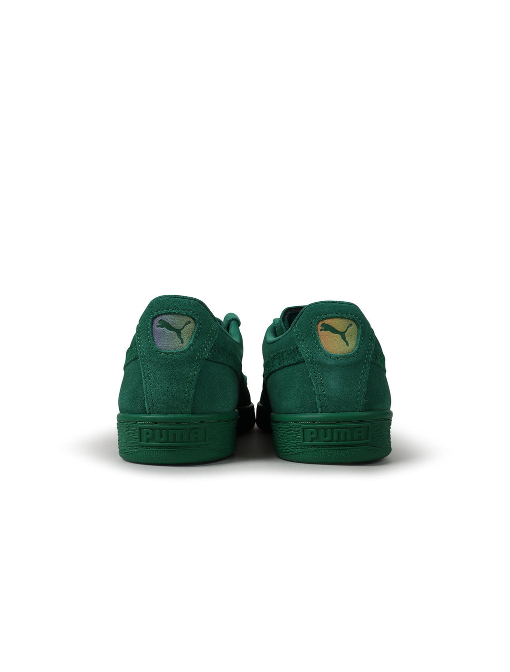 Puma Suede Love Marathon in Green - product image from the listing.