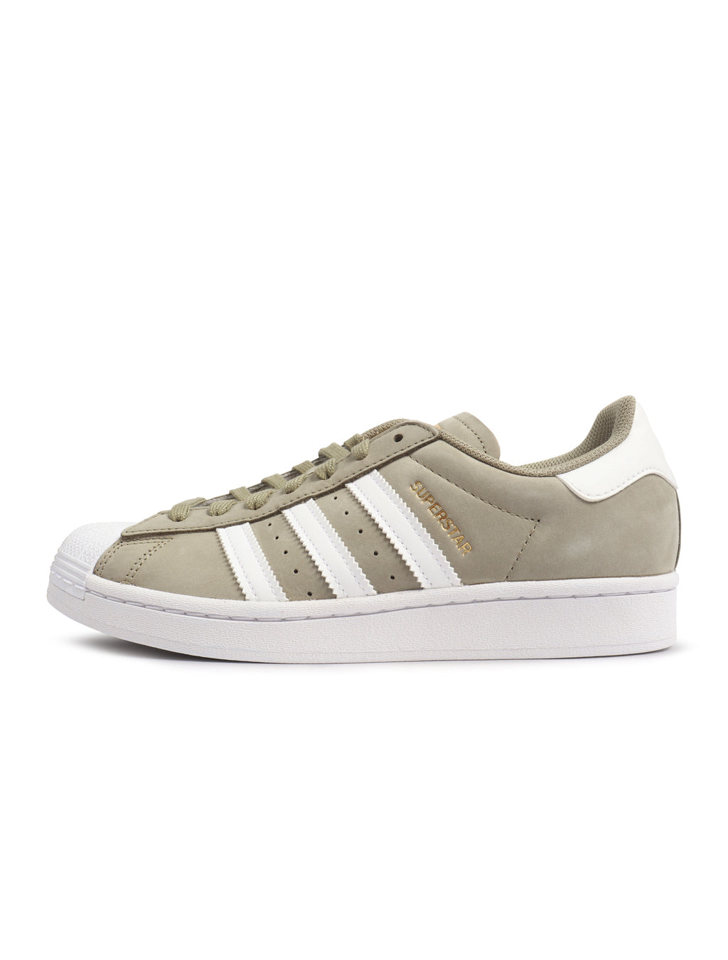 Men's Adidas Superstar - Khaki - product image from the listing.