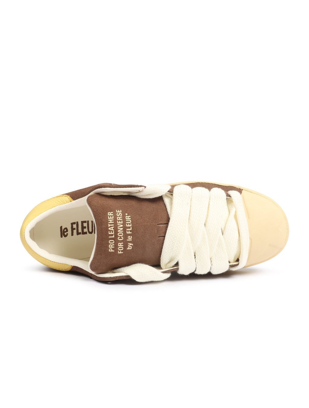 Men's Converse x Le Fleur Pro Leather OX - Bison/Dusty Citron - product image from the listing.