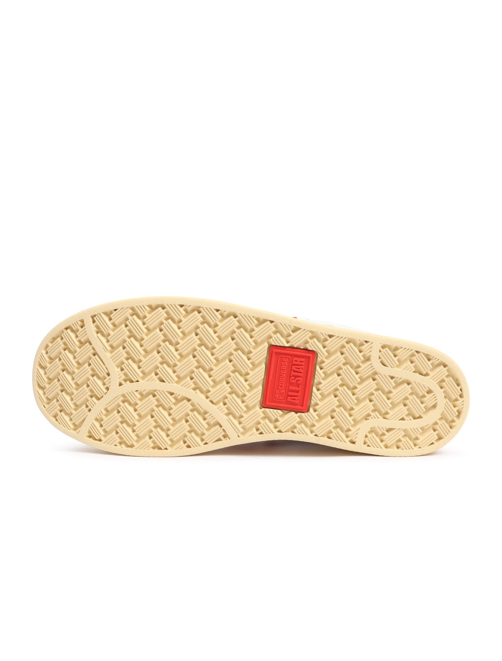 Men's Converse x Le Fleur Pro Leather OX - White/Molten Lava - product image from the listing.