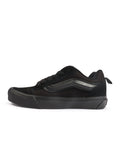 Men's Vans Knu Skool Suede Canvas - Triple Black - product image from the listing.