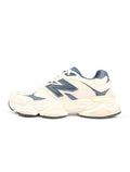 Men's New Balance 9060 Lifestyle Shoes - Cream/Navy - product image from the listing.